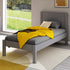 Classic Grey Low End Single 90x190cm